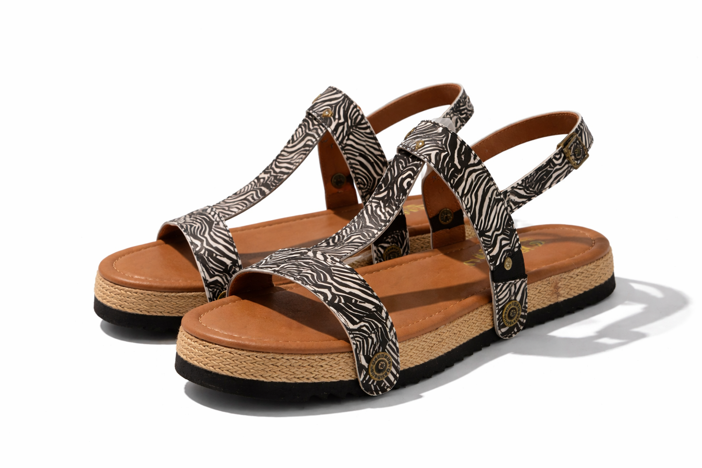 Sandália Lisa Blk Zebra