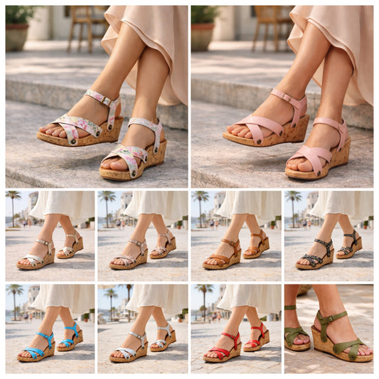 Sandália Dany cork Pack 10