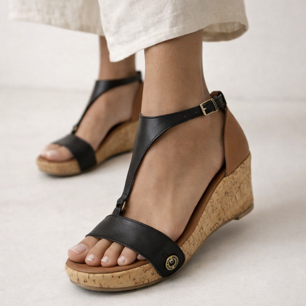 Sandália Vitoria Cork pack 5 cores
